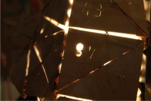 glowing light