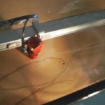 Laser Cutter In Process